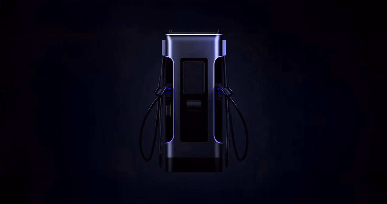 A Hyperinso charger with an integrated digital display