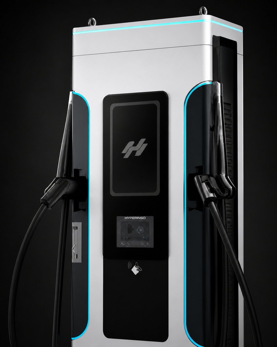 Close view of the Monarch XL's screens, control interface and connector