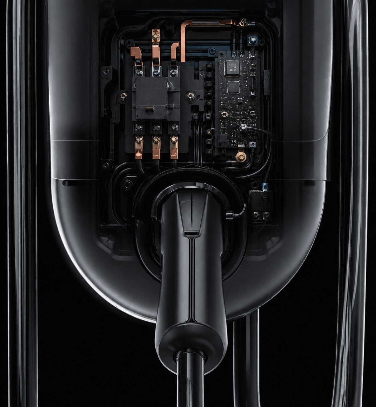 Conceptual technical cutaway of the Bolt's construction and components