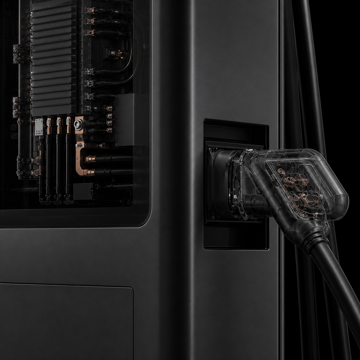 Detail of the Monarch XL's interface and connector