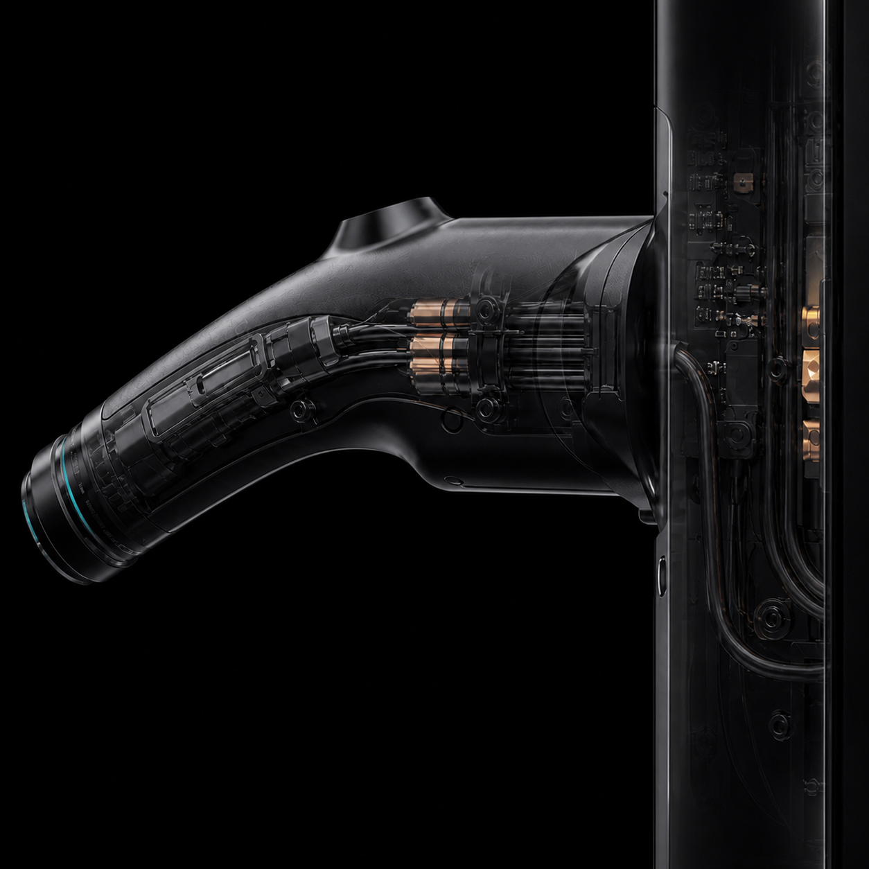 Detail of the Nexus's interface and connector